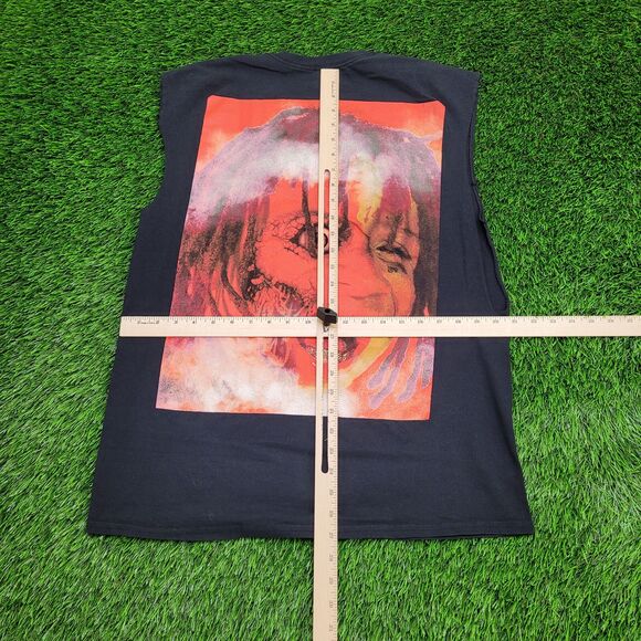 Tripple-Redd Muscle Shirt Large 21x27 Black - Picture 3 of 13